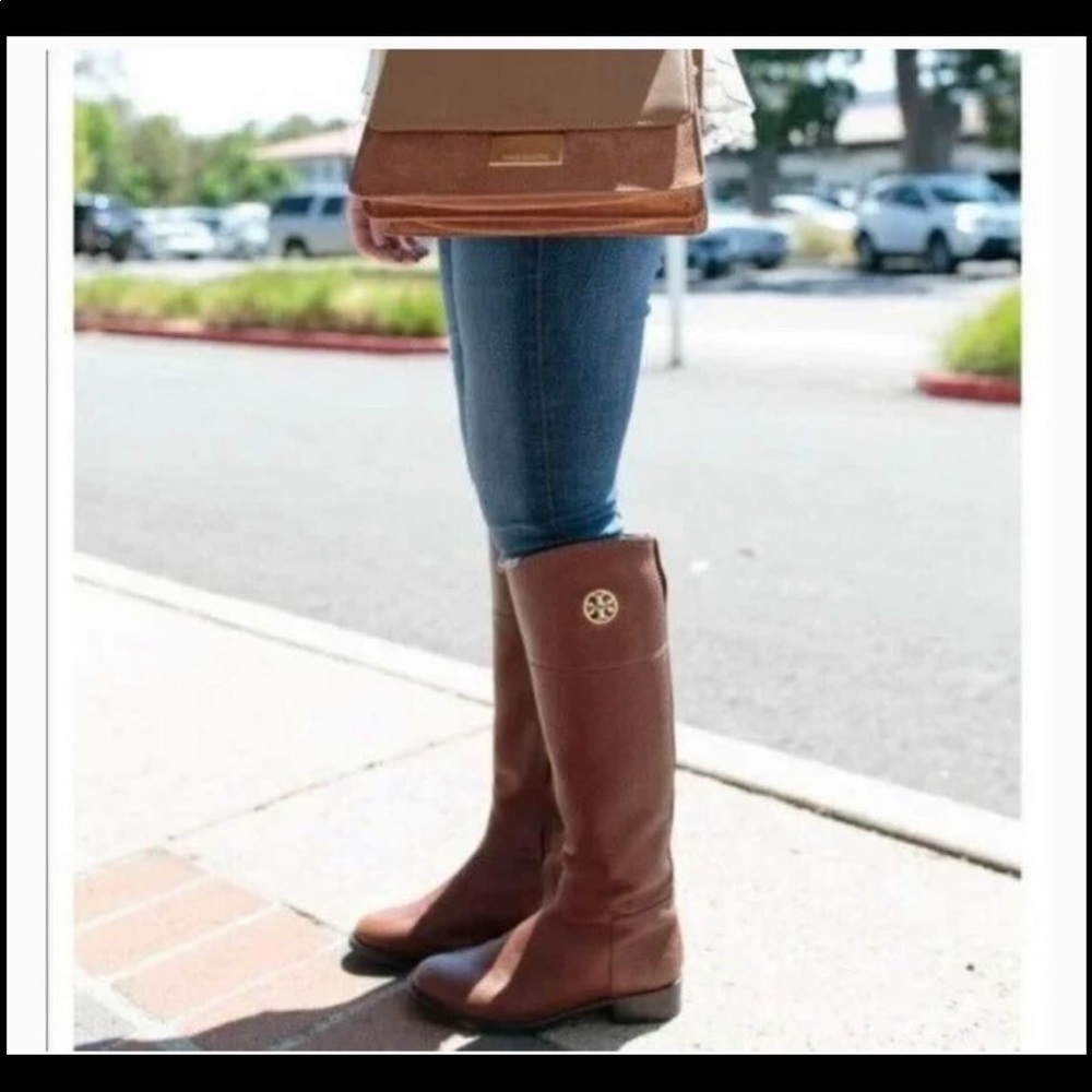 Tory Burch Junction Riding Boots - size 8M